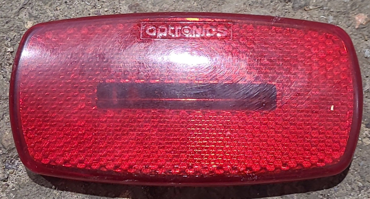 Used Optronics - SAE-A-P2-DOT-02 Replacement Lens for Marker Light - Red - Young Farts RV Parts
