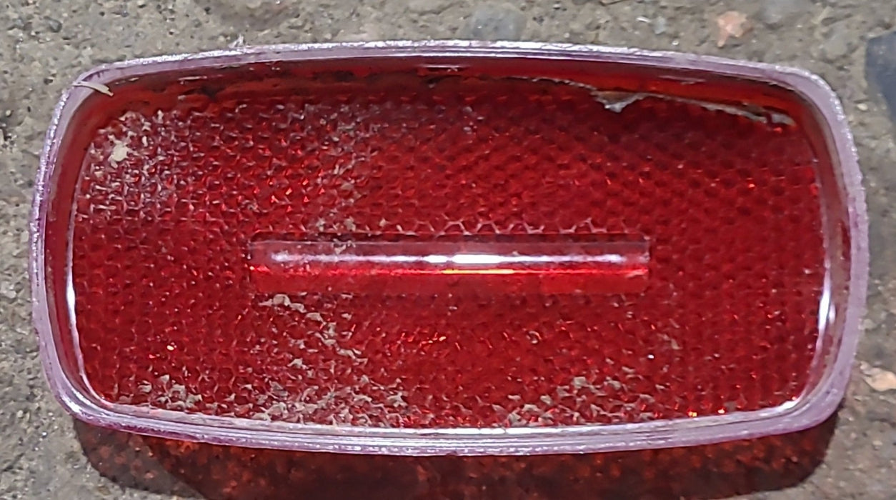 Used Optronics - SAE-A-P2-DOT-02 Replacement Lens for Marker Light - Red - Young Farts RV Parts