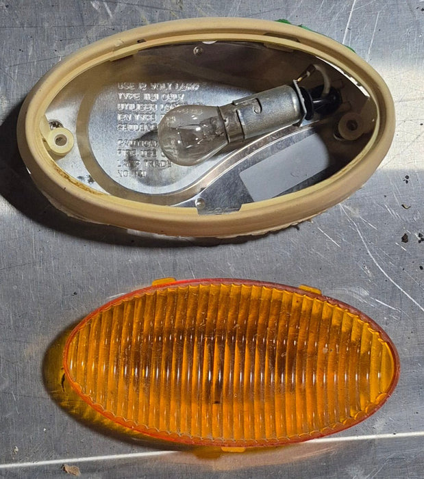 Used Oval Porch Light - 6 1/4" x 3 3/8" - No Switch