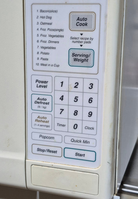 Used Panasonic RV Microwave 20" W x 14" H x 13 1/4" D