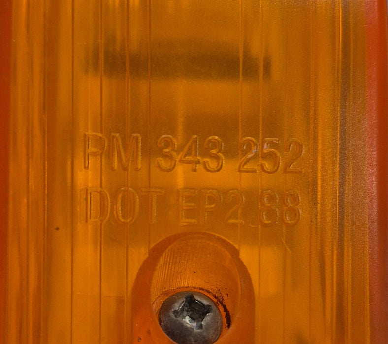 Used Peterson Mfg. Replacement Marker Light Assembly -  Amber