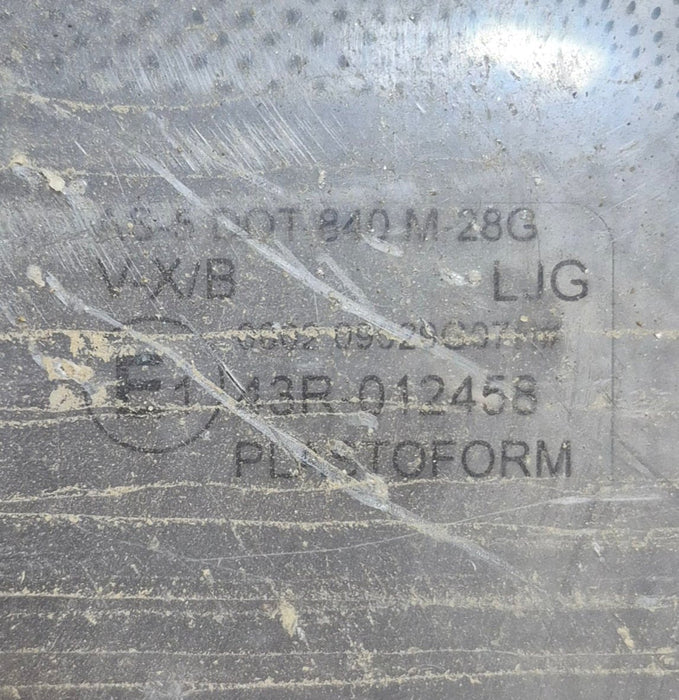 Used Plastoform Escape Hatch Replacement Window 38 3/4" x 24 1/4"