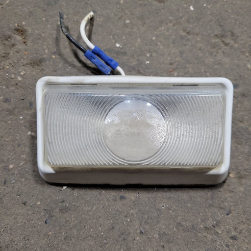 Used Porch Light Clear 5 7/8" X 3 1/2" - Young Farts RV Parts