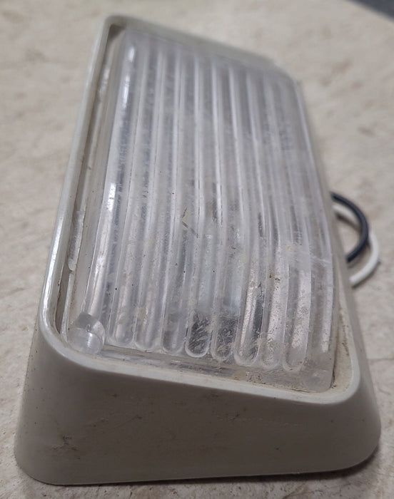 Used Porch Light - Clear Lens - 6" X 3 1/2" - No switch