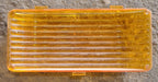 Used Porch Light Replacement Lens, Amber 5 3/8" X 2 3/8" - Young Farts RV Parts