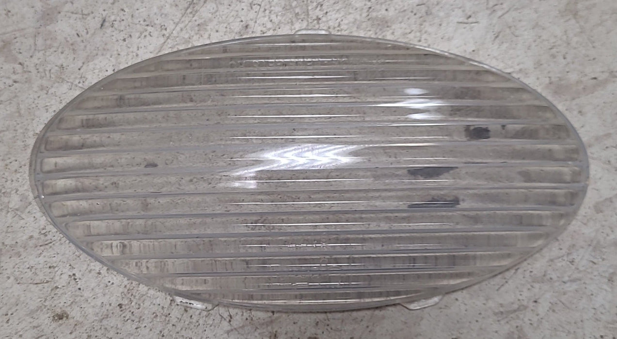 Used Porch Light Replacement Lens, Clear 5 1/2" X 2 3/4"