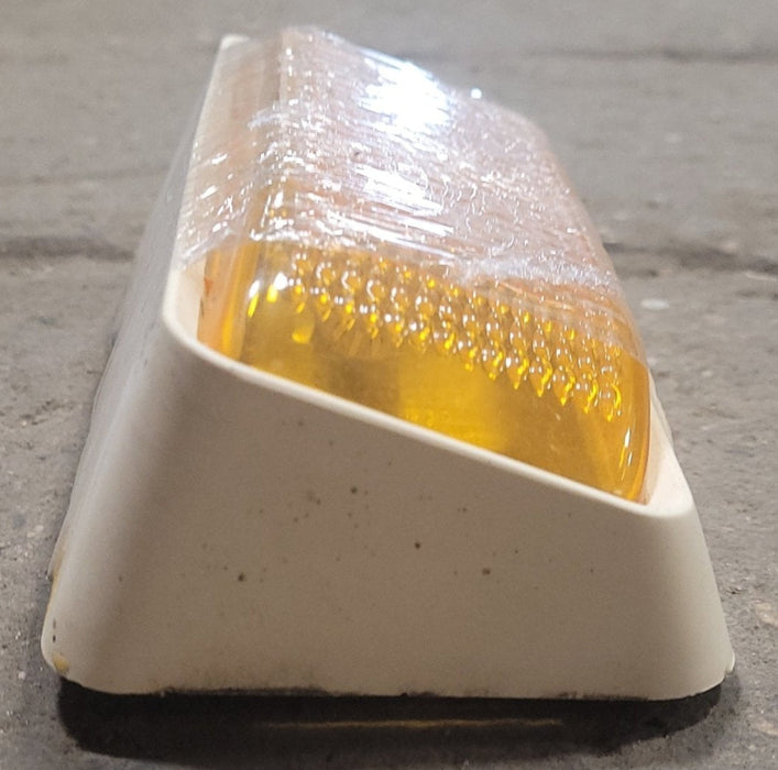 Used Porch Lights - Amber Lens - 6 3/8" X 3 1/2" - No Switch