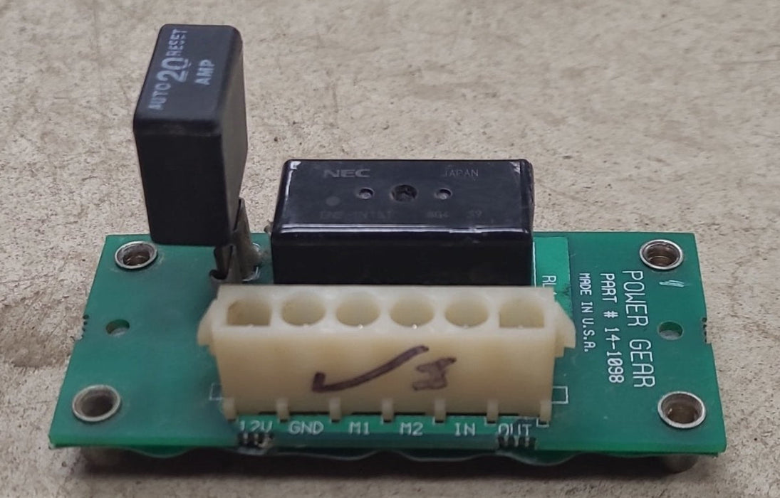 Used Power Gear Slide-Out Control - 14-1098