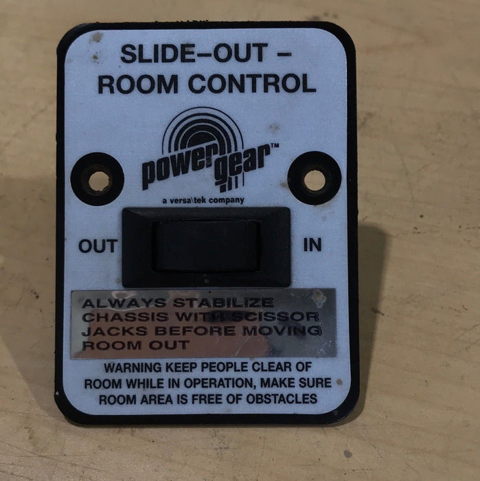 Used Power Gear Slide-Out Room Control Switch