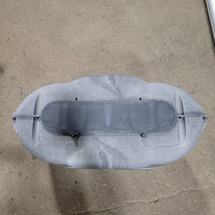 Used Propane Tank Cover - Black - Fits 20lb Steel Double Tank