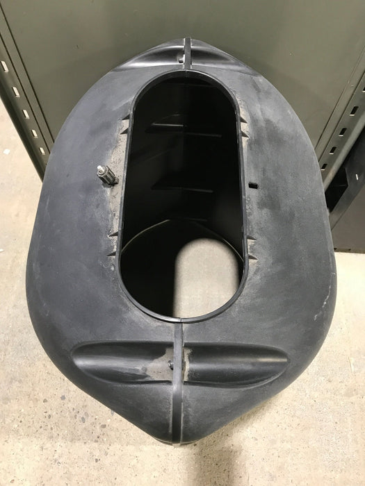 Used Propane Tank Cover - Black - Fits 20lb Steel Single Tank