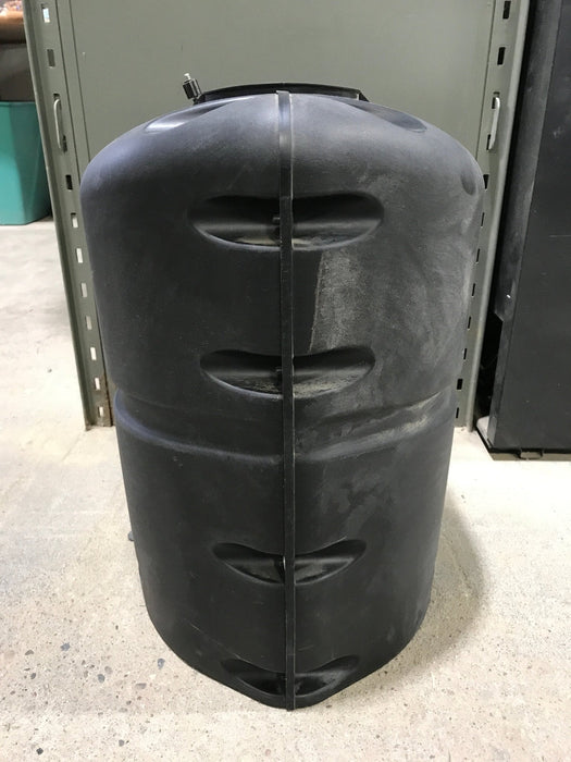 Used Propane Tank Cover - Black - Fits 20lb Steel Single Tank