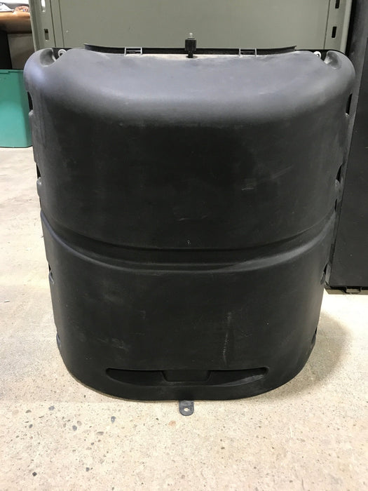 Used Propane Tank Cover - Black - Fits 20lb Steel Single Tank