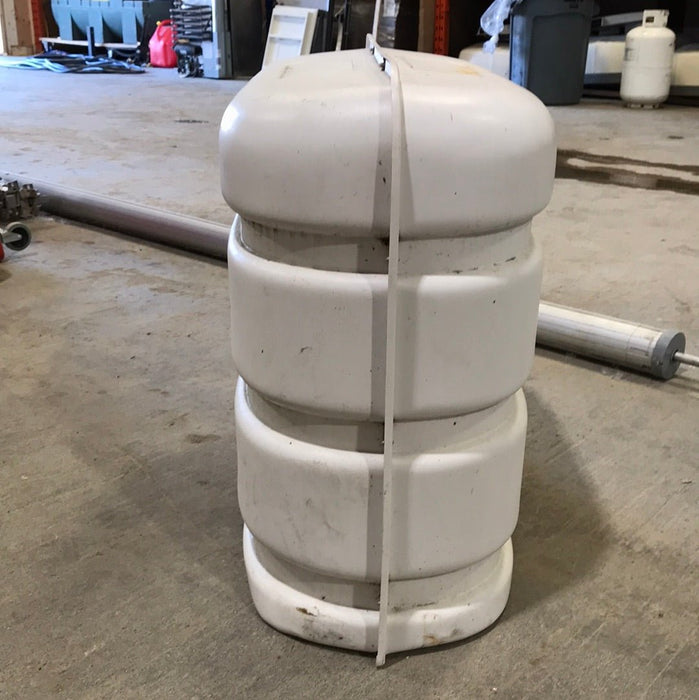 Used Propane Tank Cover - (Fits 30 LB Steel Double Tank)