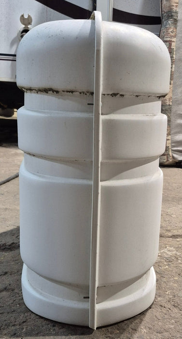 Used Propane Tank Cover - (Fits 30 LB Steel Double Tank)