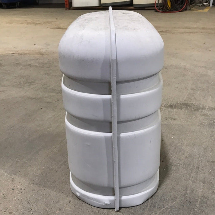 Used Propane Tank Cover - (Fits 30 LB Steel Double Tank)