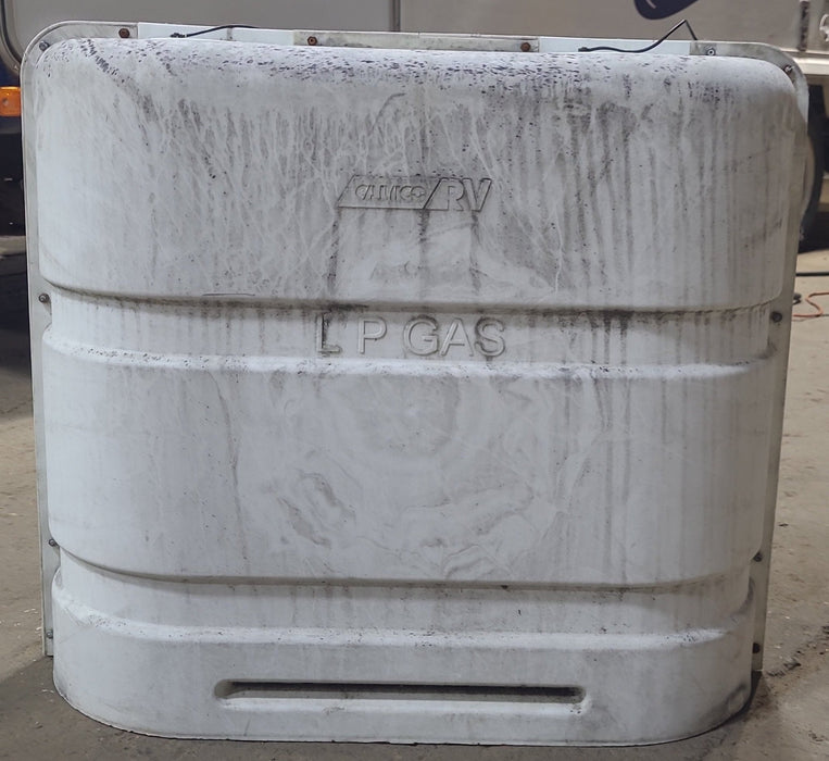 Used Propane Tank Cover - (Fits 30 LB Steel Double Tank)