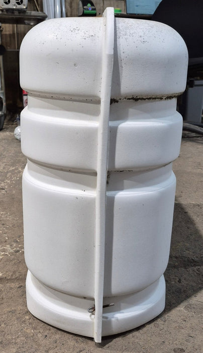 Used Propane Tank Cover - (Fits 30 LB Steel Double Tank)