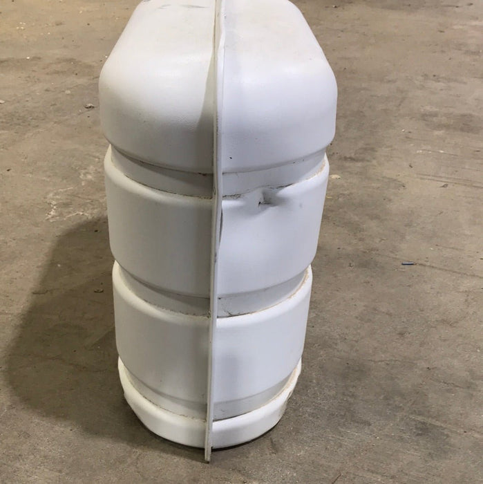Used Propane Tank Cover - (Fits 30 LB Steel Double Tank)