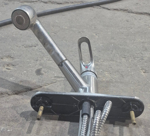 Used Pull Down Kitchen Faucet Chrome with Chrome Lever Handle - Young Farts RV Parts