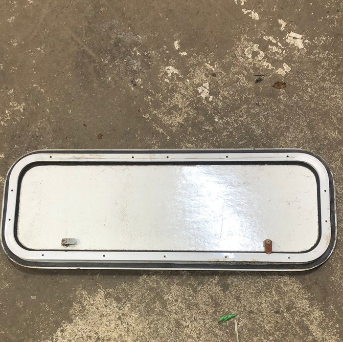 Used Radius Cargo / compartment Door 11 1/4 x 31 3/4 - Young Farts RV Parts