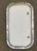 Used Radius Cargo / compartment Door 19 3/4" x 10 3/4" x 1/2"D - Young Farts RV Parts