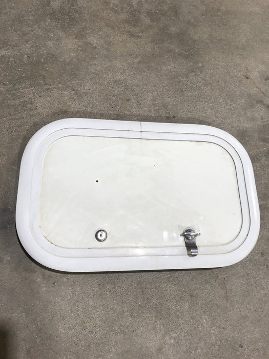Used Radius Cargo Door 17 1/2" W x 10 1/2" H x 1/2" D