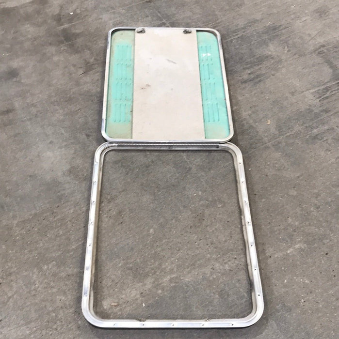 Used radius cargo doors 32 1/2" W x 23 1/2" H x 5/8" D