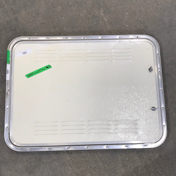 Used radius cargo doors 32 1/2" W x 23 1/2" H x 5/8" D