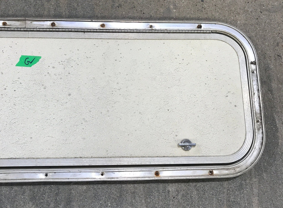Used Radius Corner Cargo Door 35 1/2" W x 11" H x 3/4" D