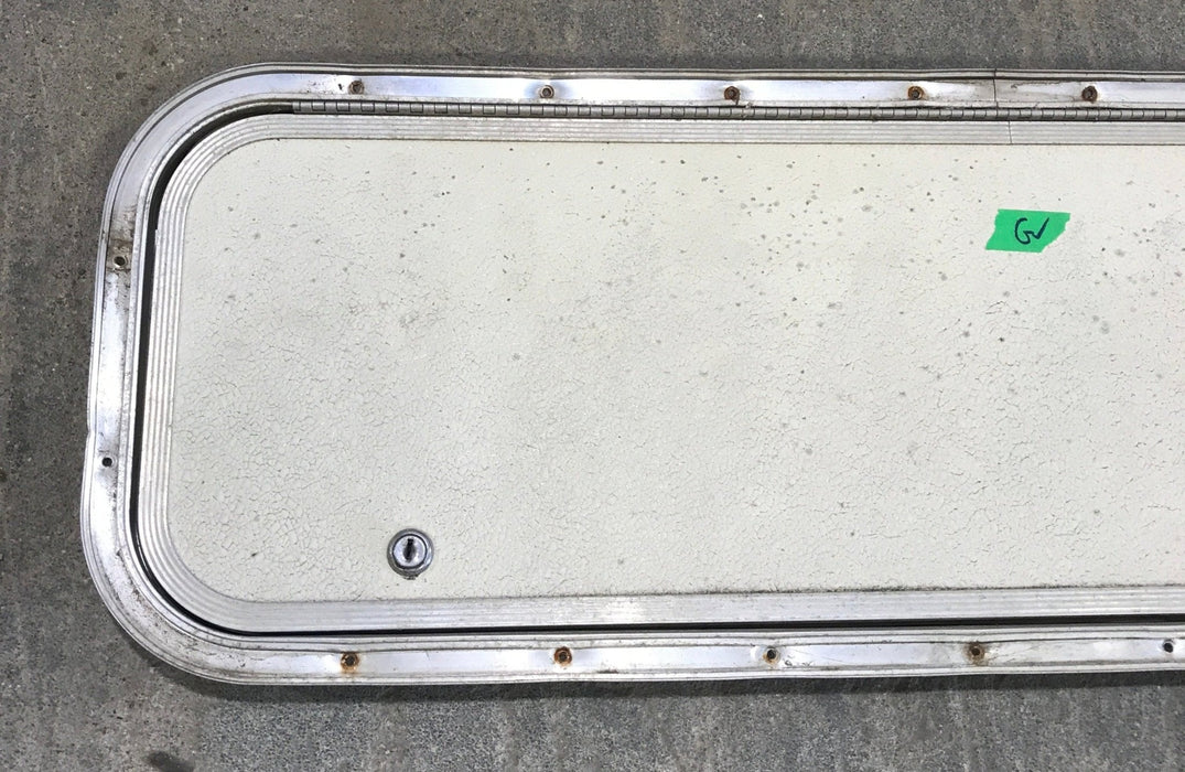 Used Radius Corner Cargo Door 35 1/2" W x 11" H x 3/4" D
