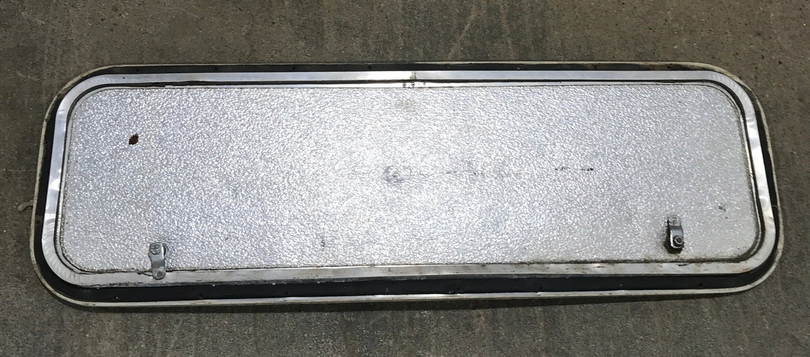 Used Radius Corner Cargo Door 35 1/2" W x 11" H x 3/4" D