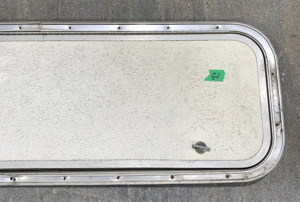 Used Radius Corner Cargo Door 35 1/2" W x 11" H x 3/4" D