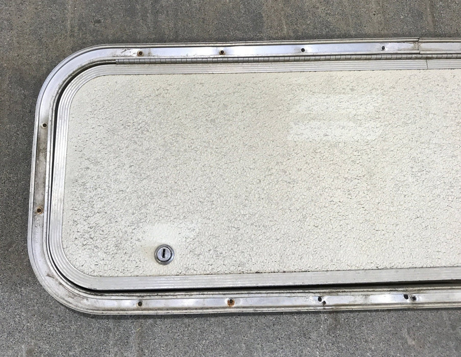 Used Radius Corner Cargo Door 35 1/2" W x 11" H x 3/4" D