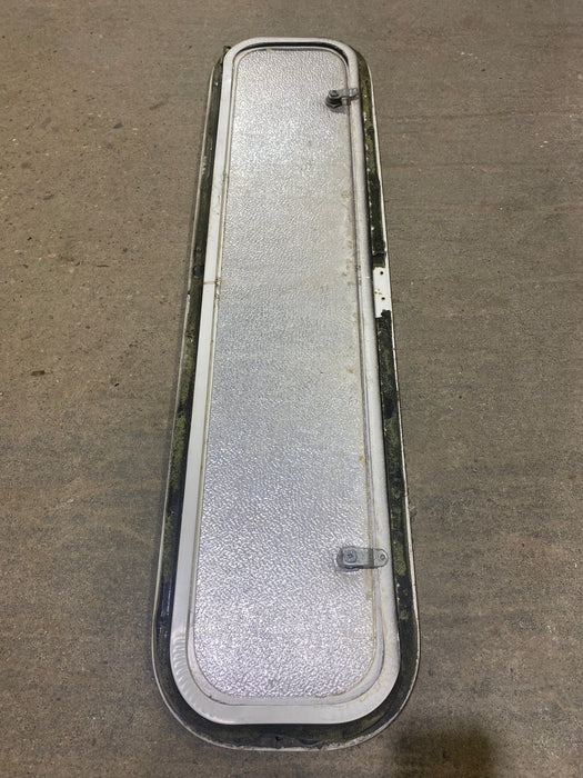 Used Radius Corner Cargo Door 35 1/2" W x 7 3/4" H x 3/4" D