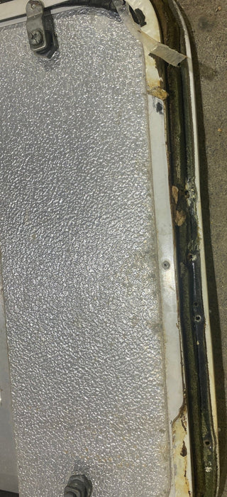 Used Radius Cornered Battery / Propane Cargo Door 18 3/4" x 11 3/4" x 3/4" D