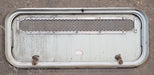 Used Radius Cornered Battery / Propane Cargo Door 29 3/4" x 12" x 1 3/4" D - Young Farts RV Parts