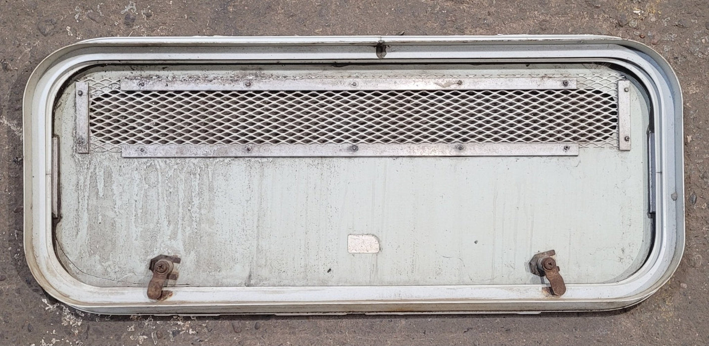 Used Radius Cornered Battery / Propane Cargo Door 29 3/4" x 12" x 1 3/4" D