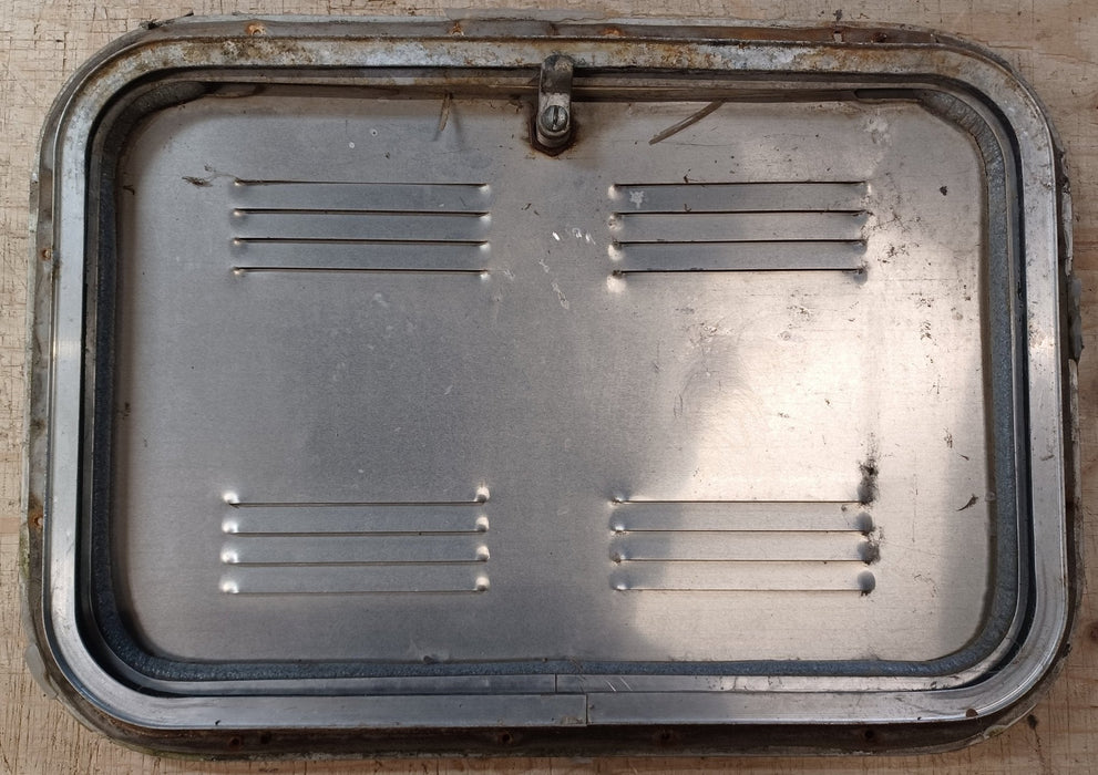 Used Radius Cornered Cargo/ Battery Box Door 18 3/4" x 12 7/8" x 7/8" D