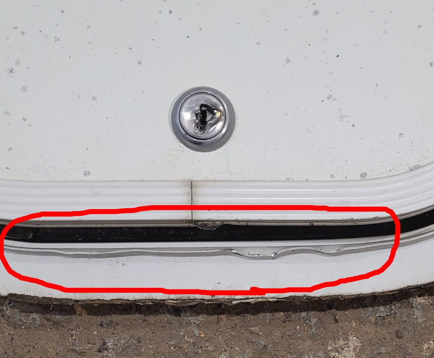 Used Radius Cornered Cargo Door 10 3/4" x 7 7/8" x 1/2" D