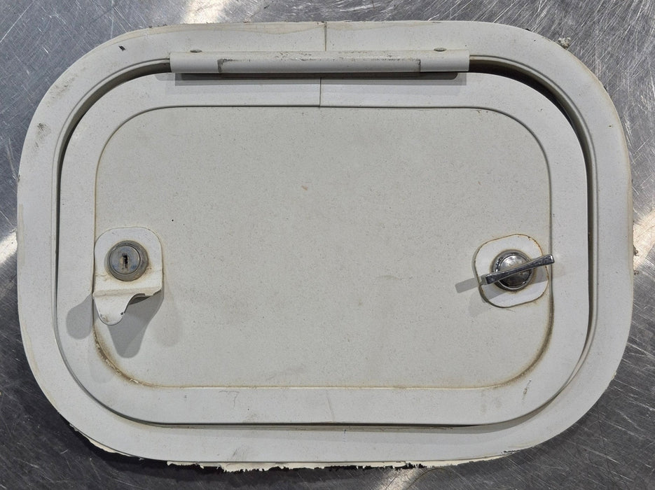 Used Radius Cornered Cargo Door 11 5/8" x 7 7/8" x 3/4" D