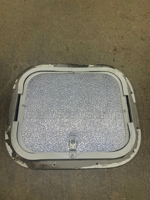 Used Radius Cornered Cargo Door 12" W x 10" H x 1/2" D