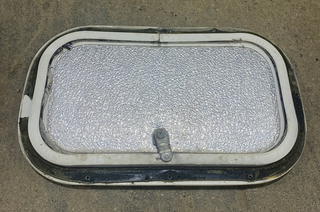 Used Radius Cornered Cargo Door 13 3/4" W x 7 3/4" H x 3/4" D