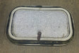 Used Radius Cornered Cargo Door 13 3/4" W x 7 3/4" H x 3/4" D - Young Farts RV Parts
