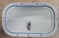 Used Radius Cornered Cargo Door 13 3/4" x 8 3/4" x 1 7/8"D - Young Farts RV Parts