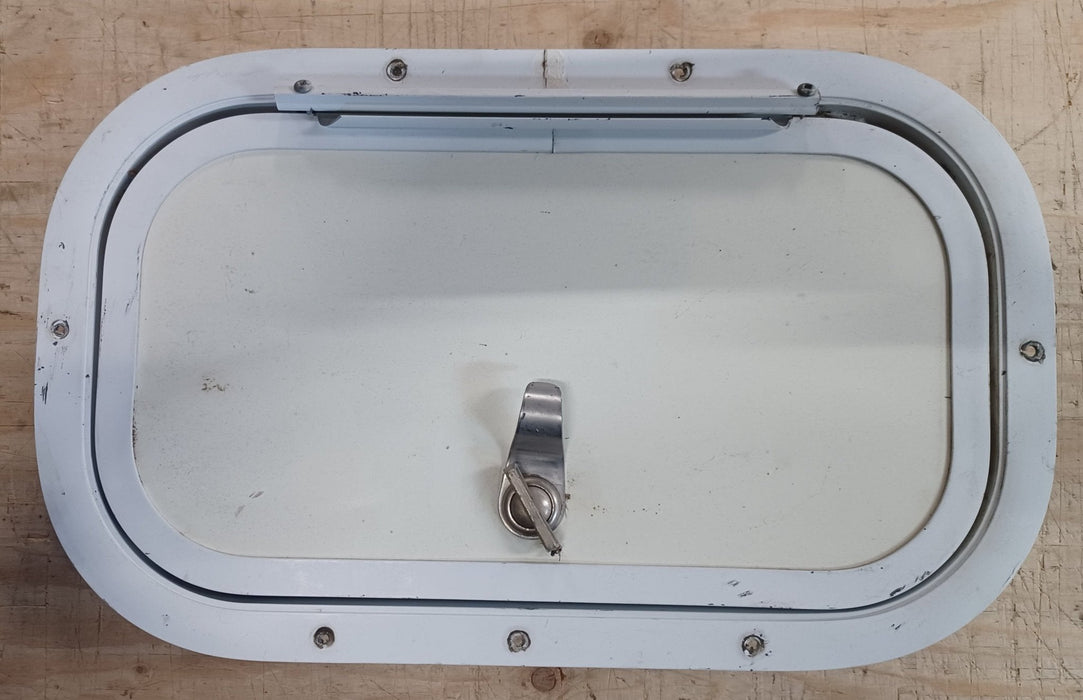 Used Radius Cornered Cargo Door 13 3/4" x 7 3/4" x 1  7/8"D