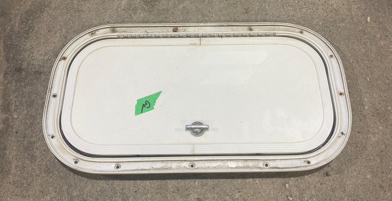 Used Radius Cornered Cargo Door 15 1/2" W x 7 1/2" H x 1/2" D