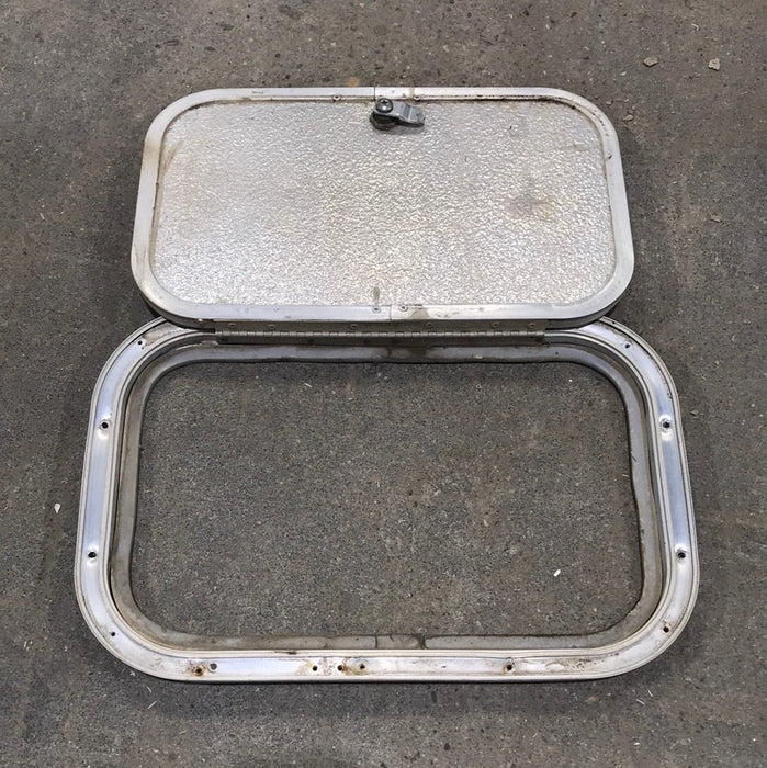 Used Radius Cornered Cargo Door 15 3/4" W x 9 3/4" H x 3/4 "D