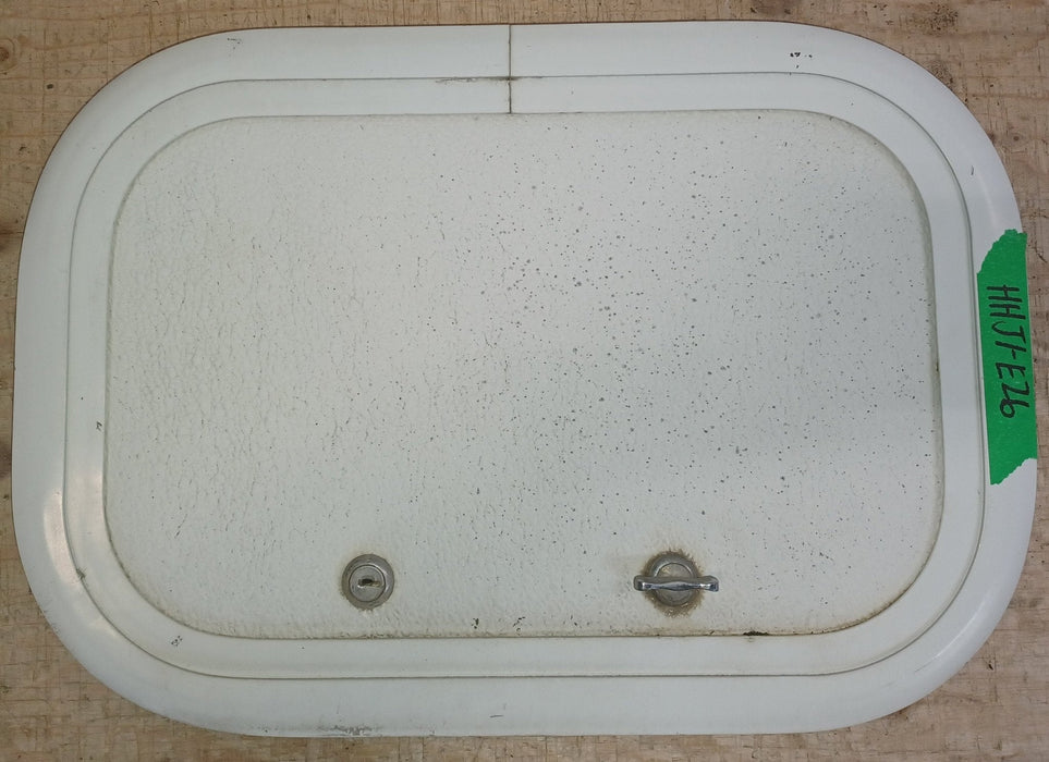 Used Radius Cornered Cargo Door 15 3/4" x 10 1/2" x 5/8 "D
