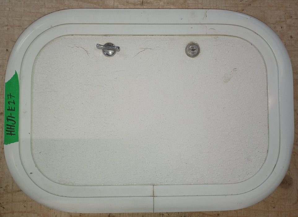 Used Radius Cornered Cargo Door 15 3/4" x 10 1/2" x 5/8 "D